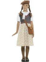 Evacuee School Girl Child Costume