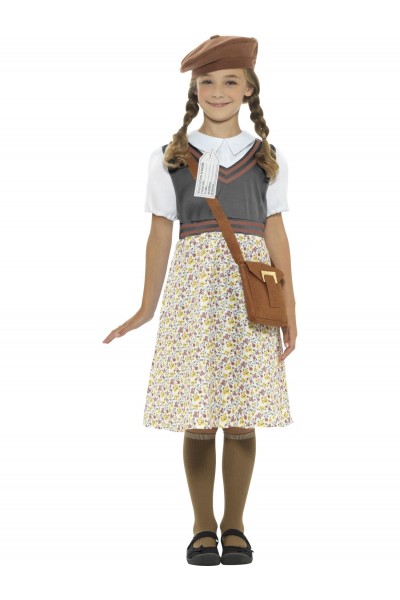 Evacuee School Girl Child Costume