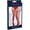 Red Fishnet Thigh Highs for Adult