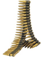 Bullet Belt, Gold Western