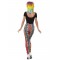 Leopard Print Leggings, Neon for Adult