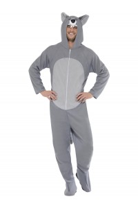 Wolf Onesie Adult Costume