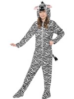 Zebra Onesie Child Costume