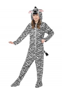 Zebra Onesie Child Costume