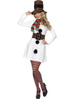 Miss Snowman Adult Costume