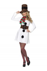 Miss Snowman Adult Costume