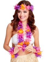 Hawaiian Lady Accessory Set for Adult