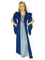 Juliet Medieval & Knights Classic Blue Child Costume