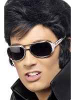 Elvis Silver Shades for Adult