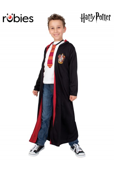 Harry Potter Hooded Robe & Tie Child Set