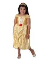 Belle Deluxe Child Costume And Tiara The Beauty & The Beast