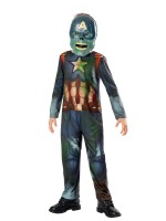 Captain America What If Zombie Deluxe Child Costume