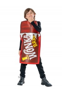 Willy Wonka Chocolate Bar Child Tabard Charlie & The Chocolate Factory