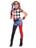 Harley Quinn Suicide Squad DC Superhero Girls Deluxe Child Costume
