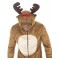 Reindeer Hooded Adult Costume