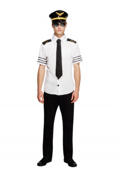 Fever Mile High Pilot Adult Costume