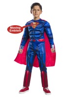 Superman Deluxe Child Costume With Lenticular