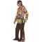 Psychedelic Hippie Man Adult Costume