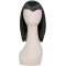 Black Vamp Wig for Adult