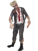 High School Horror Zombie Adult Costume