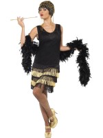 Flapper Fringed 1920's Adult Costume