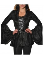 Soul Crushed Velvet Adult Top Witches