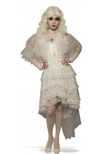 Witch White Capelet Adult - Accessory