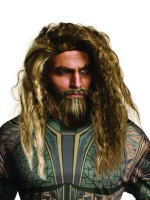 Aquaman Beard & Wig Set for Adult