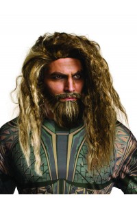 Aquaman Beard & Wig Set for Adult