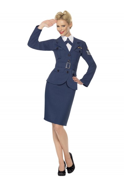 World War 2 Air Force Female Captain Adult Costume