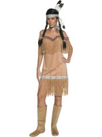 Native American Lady Deluxe Adult Costume