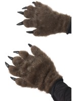 Hairy Monster Hands for Adult