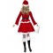 Miss Santa Adult Costume With Muff