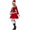 Miss Santa Adult Costume With Muff