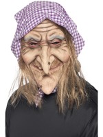 Old Witch Mask for Adult