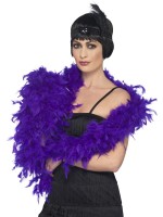 Purple Deluxe Feather Boa