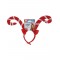 Candy Cane Headband for Adult