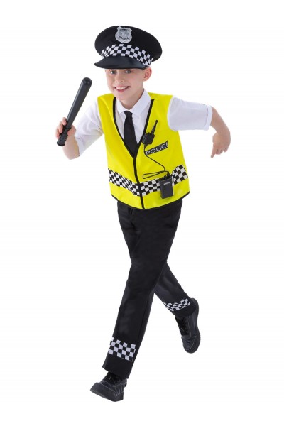 Police Boy Child Costume