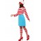 Where's Wally? Wenda Adult Costume