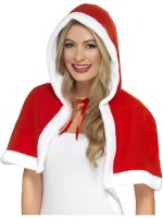 Miss Claus Mini Cape for Adult