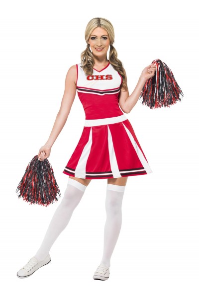 Cheerleader Red Costume