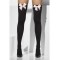 Black Thigh Highs With Pink Bows for Adult