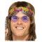 Purple Hippie Spectacles for Adult