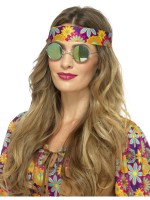 Hippie Mirrored Spectacles for Adult