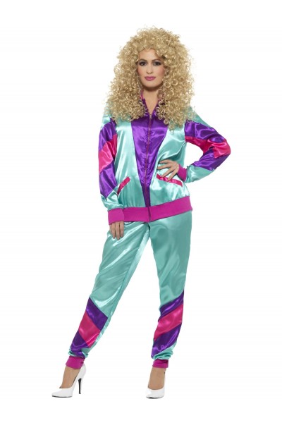 80s Height Of Fashion Women's Shell Suit Costume