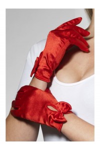Red Gloves Short for Adult