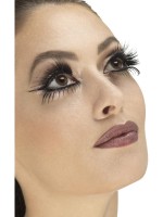 Black Eyelashes With Wings for Adult
