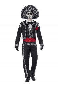 Day Of The Dead Senor Bones Adult Costume