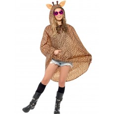 Giraffe Poncho, Adult Animals Giraffe Poncho, Adult Animals