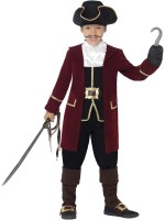 Deluxe Pirate Captain Child Costume